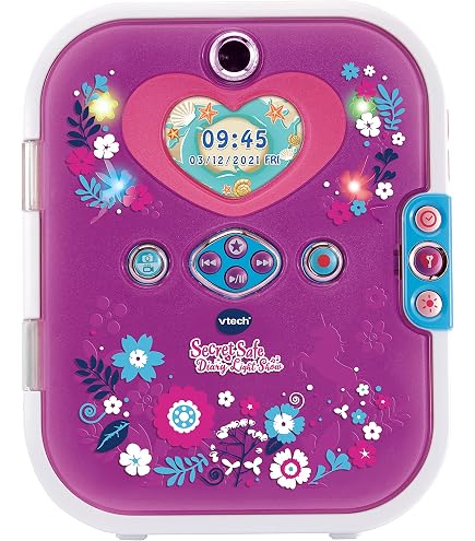 VTech Caja De Secretos MagicLocker Infantil – Casillero Con Código Secreto, Pantalla LCD, Música Y Juegos, A Partir De 6 Años