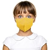 Lutema 5 Layers Kids Face Mask, 5-Ply Breathable Disposable Masks for Children - Boys &amp; Girls