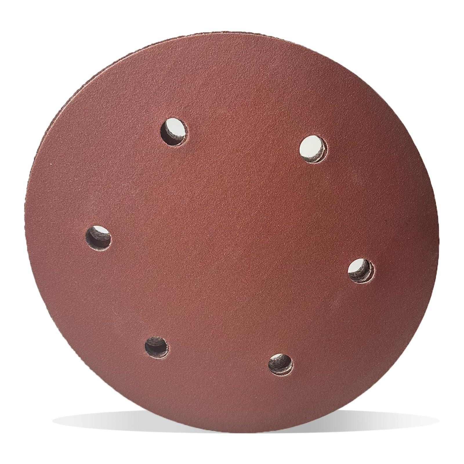 Mimhooy 225mm Sanding Disc Hook and Loop 180 Grit Sandpaper 9 Inch 6 Hole Sanding Discs For Drywall Sander(16 Pcs)