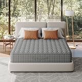 Vesgantti 3ft Single Mattress 10 Inch Hybrid Memory Foam Pocket Spring Grey view 7