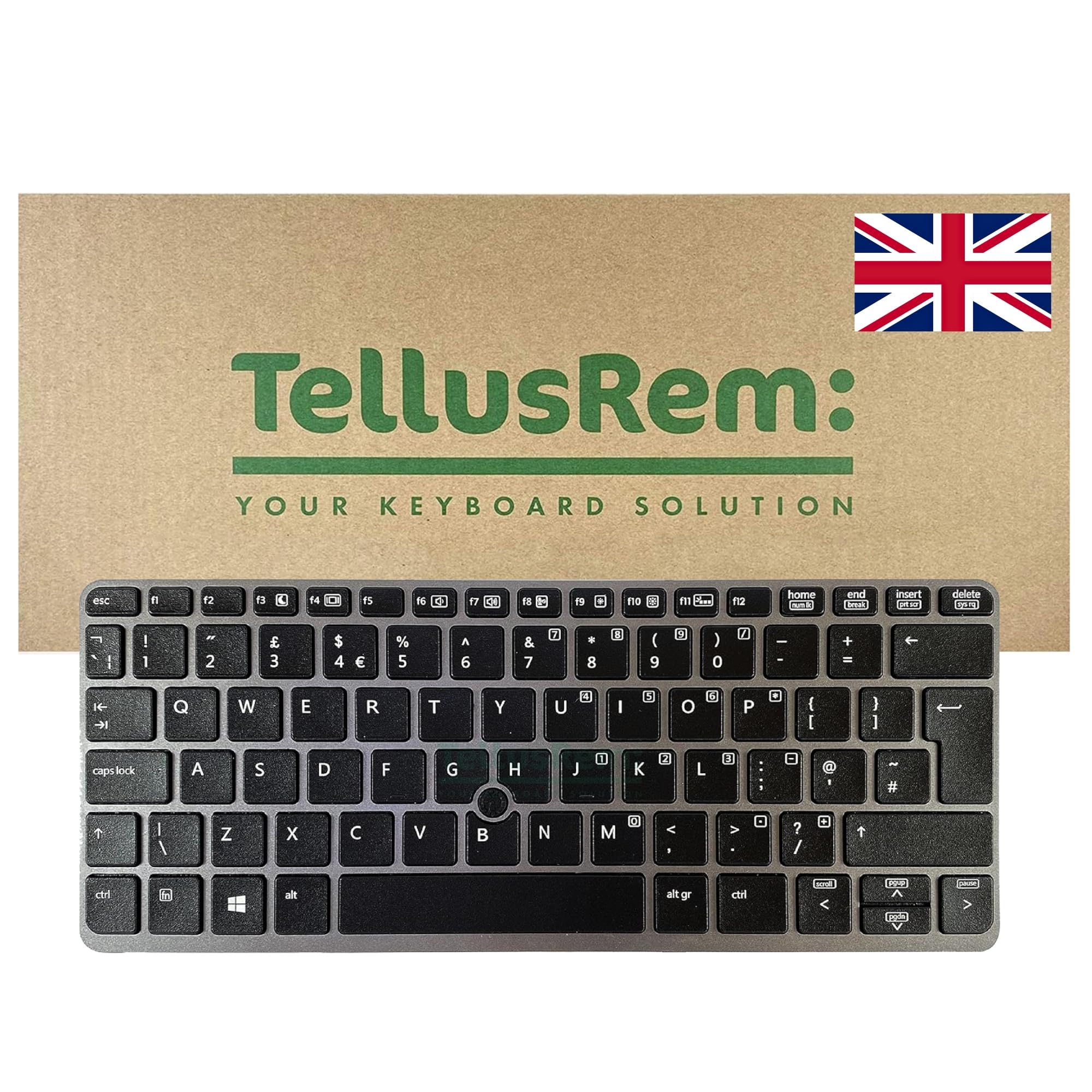 New replacement UK backlit keyboard for HP 720 G1, 720 G2, 725 G1, 725 G2, 820 G1, 820 G2