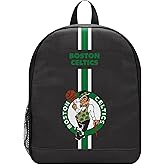 FOCO - NBA Youth Size Team Logo Striped Backpack - Ages 6-12 Years Old - Boston