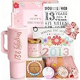 Mirasphere 13th Birthday Gifts for Girls - 13 Year Old Girl Gifts Ideas for Offical Teenagers Girls - 13th Birthday Decorations Trendy Teen Girl Stuff - 11 Pieces Best Present for Daughter, Niece
