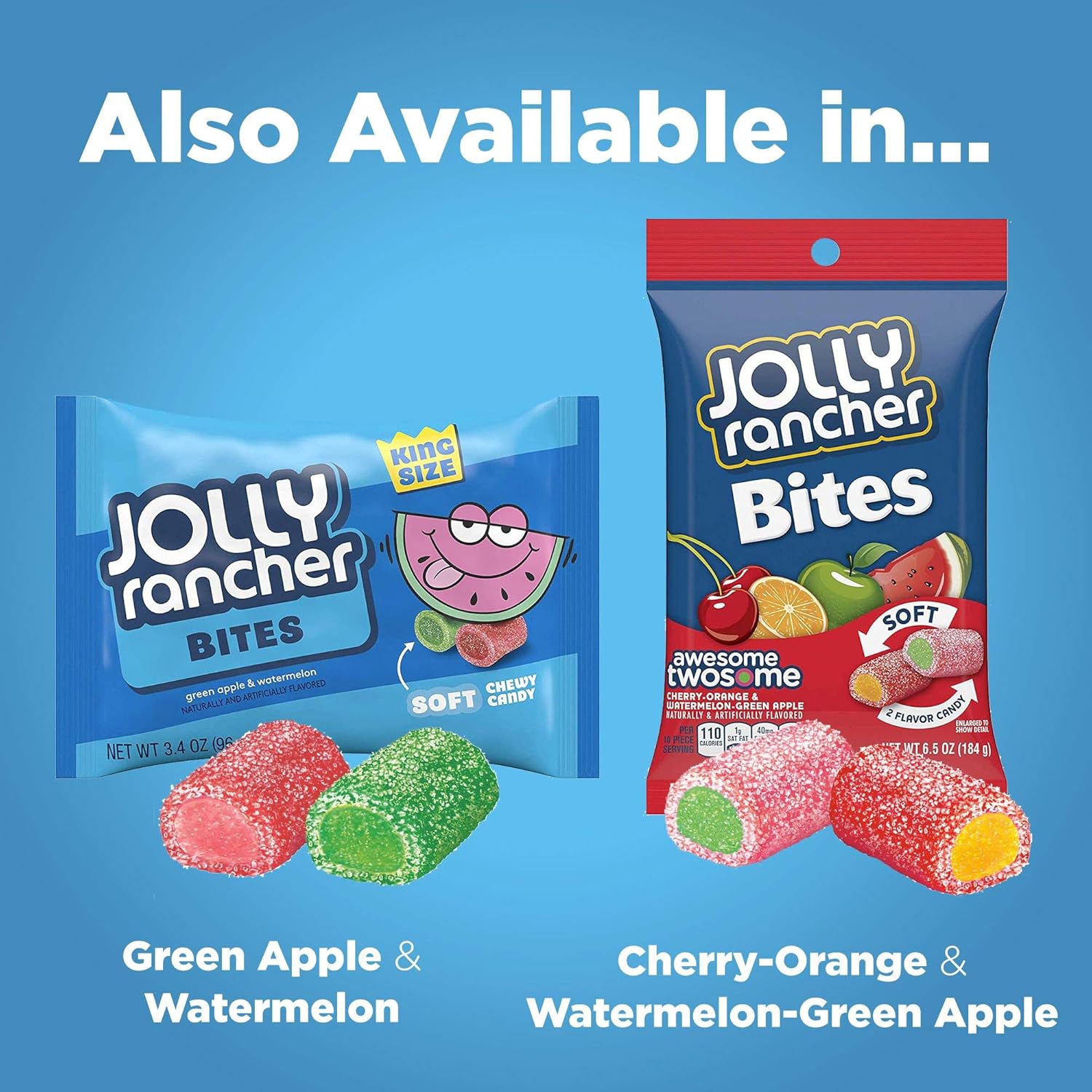 Jolly Rancher Hard Candy Tropical Flavor : Taffy Candy : Grocery & Gourmet Food