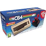 The C64 Mini Console Videogames Deep Silver (EU IMPORT) + 1 Joystick + 64 Games Pre-Installed