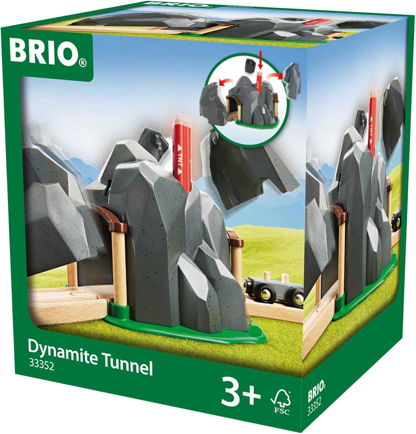 Amazon | BRIO ダイナマイトトンネル 33352 