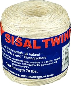 T.W Evans Cordage 15-108 Sisal Twine, 300'/1-Ply