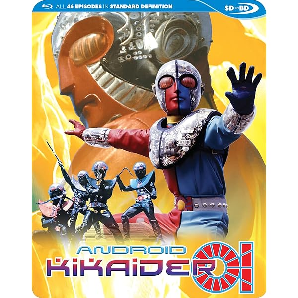 Amazon.com: Android Kikaider 1972 Original TV Series [Blu-ray