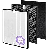 Byseacore OV200 Replacement Filter Compatible with Oransi OV200 Air Purifier, Compared to Part# RF200