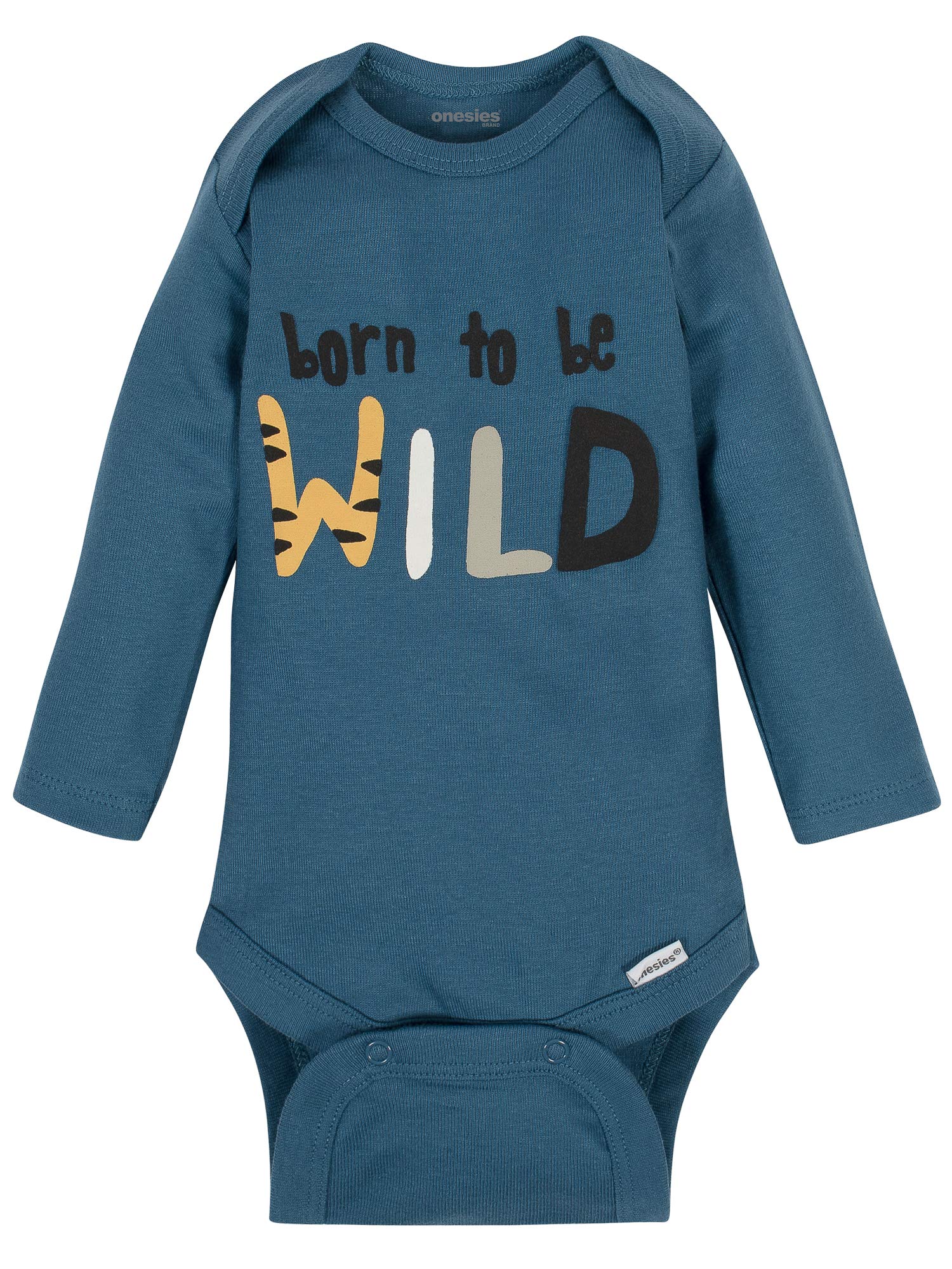 Onesies Brand Unisex Baby, 6-Pack Long Sleeve Bodysuits