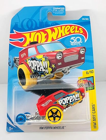 Hot Wheels 50th Anniversary HW Art Cars 