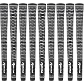 Karma Velour Golf Grips for Men, Women, Juniors | Undersize, Standard, Midsize, Oversize, &amp; Jumbo Size, 6 Colors, Rubber, Choose Single, 9, 13 Pack or Golf Club Grip Kit