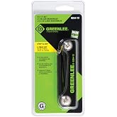 Greenlee 0254-13 Folding Hex Key Set, 5-Piece