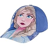 Disney Girls Baseball Cap, Frozen Elsa & Anna Adjustable Toddler 2-4 Or Girl Hats for Kids Ages 4-7