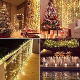 HanYun 2 Pack 6.56Ft Ivy Leaf Garland with 20 LED Fairy Lights view 6