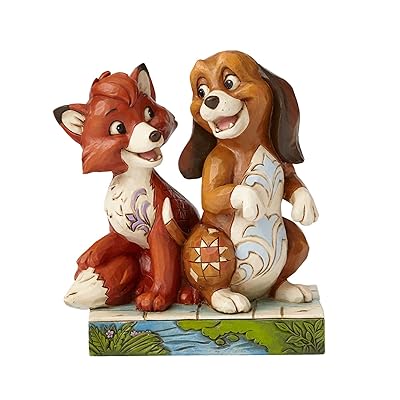 Jim Shore Disney Traditions by Enesco Fox and The Hound Figurine