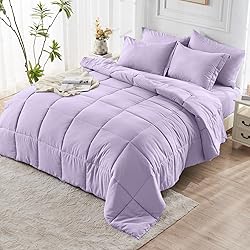 JOLLYVOGUE Queen Comforter Set, Ultra-Soft Bed in a