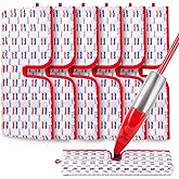 6 Pack Microfiber Mop Pads Compatible with Vileda ProMist MAX Spray Mop, Reusable Mop Refills Pads Mop Heads Replacement Thic