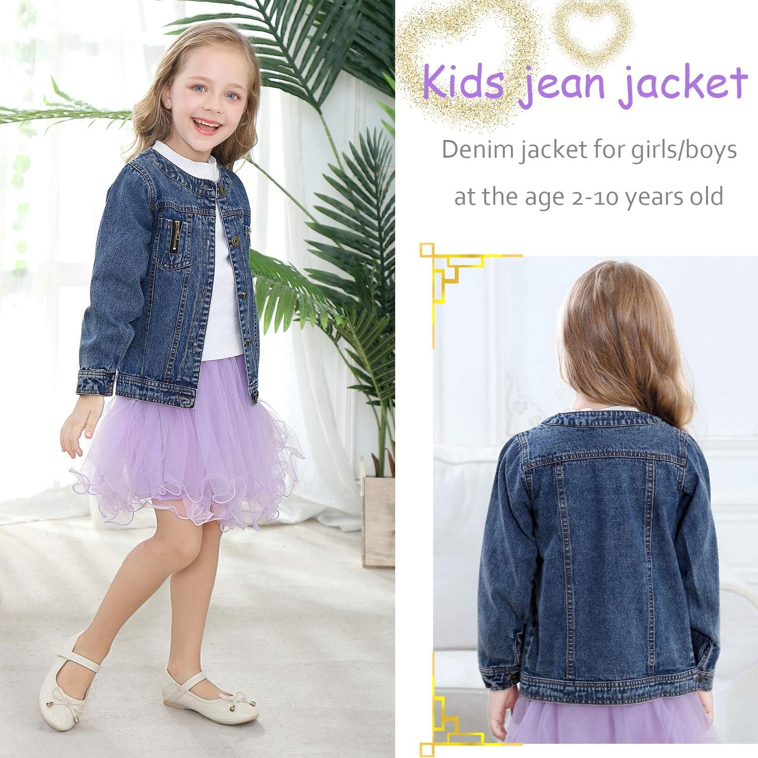 2 year old denim jacket