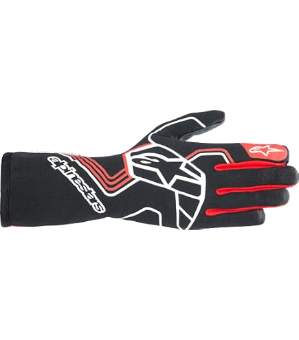 Amazon.com: Alpinestars Tech-1 ZX V4 Gloves FIA8856-2018/SFI