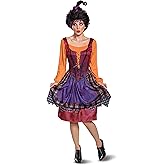 Disguise Disney Hocus Pocus Mary Classic Adult Costume, Red & Orange, Large (12-14)