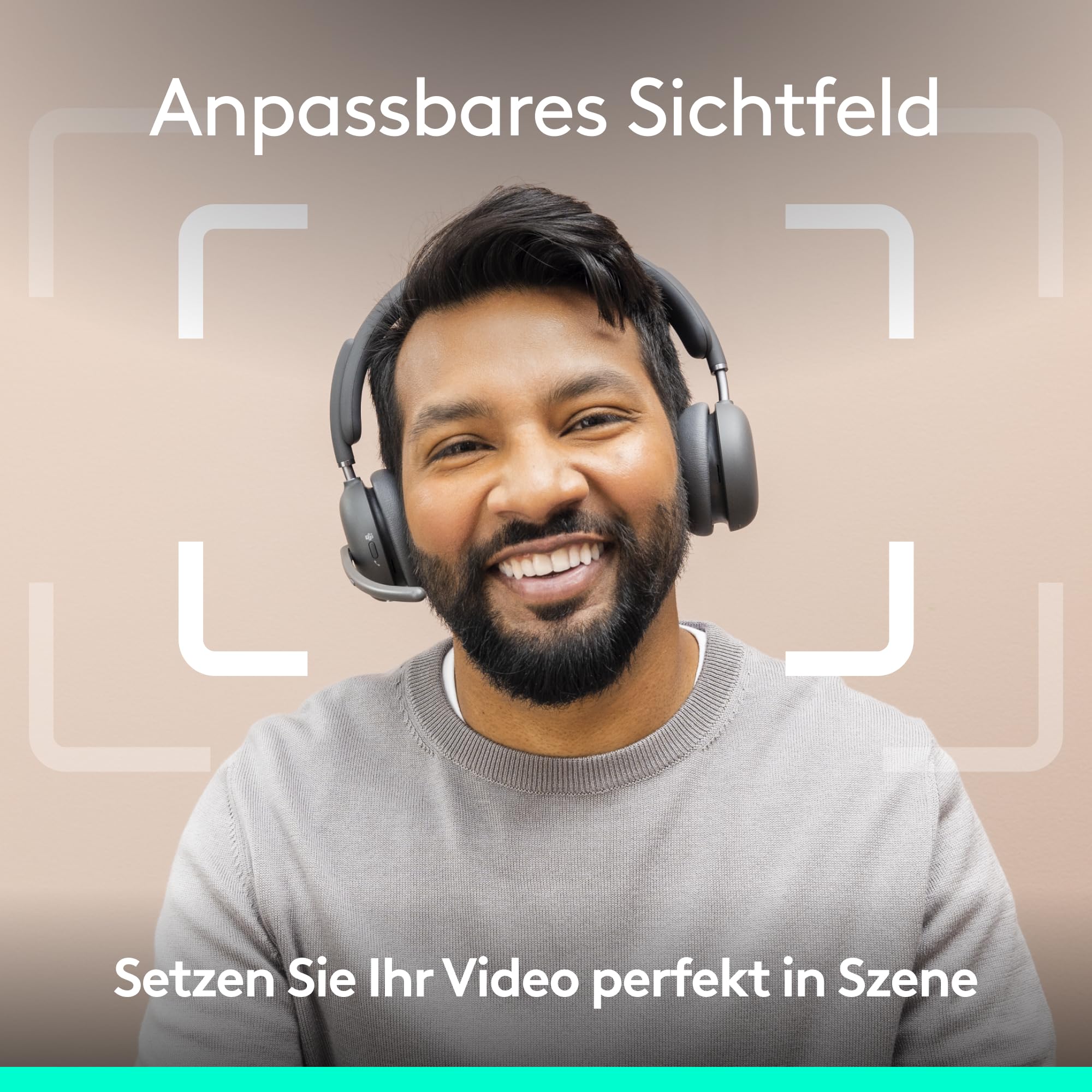 Logitech Brio 4K Webcam, Videogespräche, Mikrofon mit Geräuschunterdrückung, automatische HD-Belichtungskorrektur, Microsoft Teams, Zoom, Google Voice, Meet, PC/Mac/Notebook/MacBook - Graphit 3
