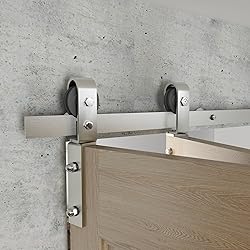40'' Bi-Fold Sliding Barn Door Hardware Track Kit