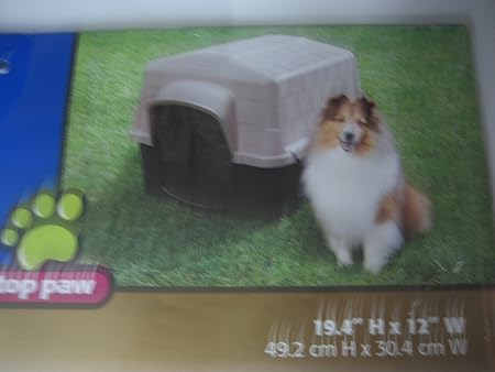top paw dog house door