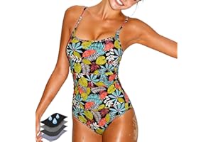 La LiVita Period Swimwear for Teens One Piece Swim Suits Tummy Control Leakproof Bathing Suit for Women Teens 2026