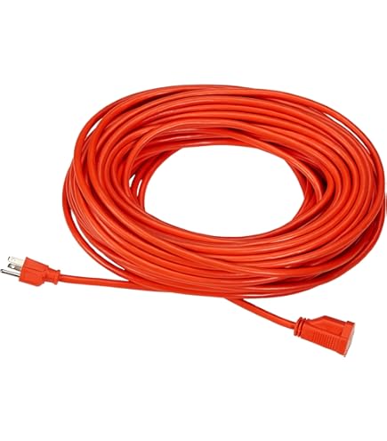 Carol 03356.63.04 50' Safety Orange Extension Cord, 14awg 13a/125v