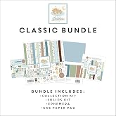 Carta Bella Little Lullabies Baby Boy Classic Bundle - Art Craft Kit