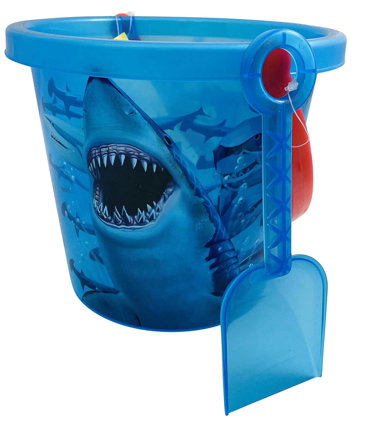 Get A Gadget Shark Bucket And Shovel Kids Play Set Toy Pack Sports Outdoor Play Pools Water Toys