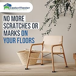 CasterMaster Non Slip Furniture Pads- 2x2 Square