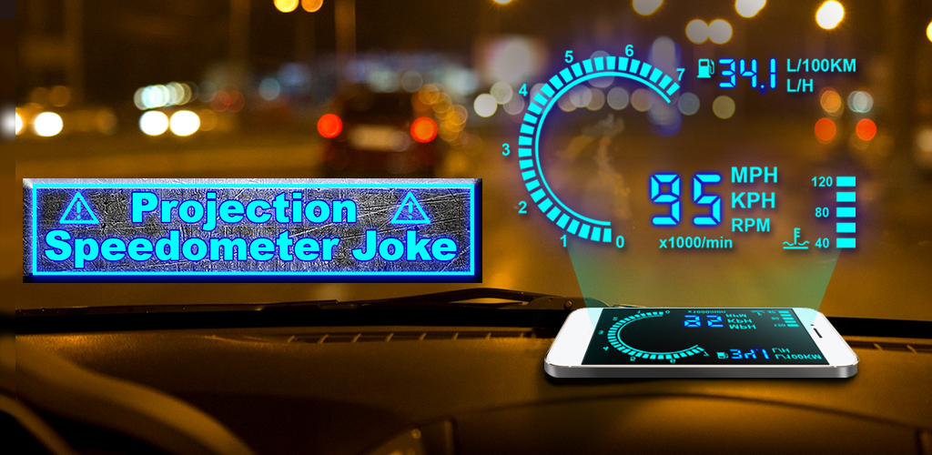 Projection Speedometer Joke