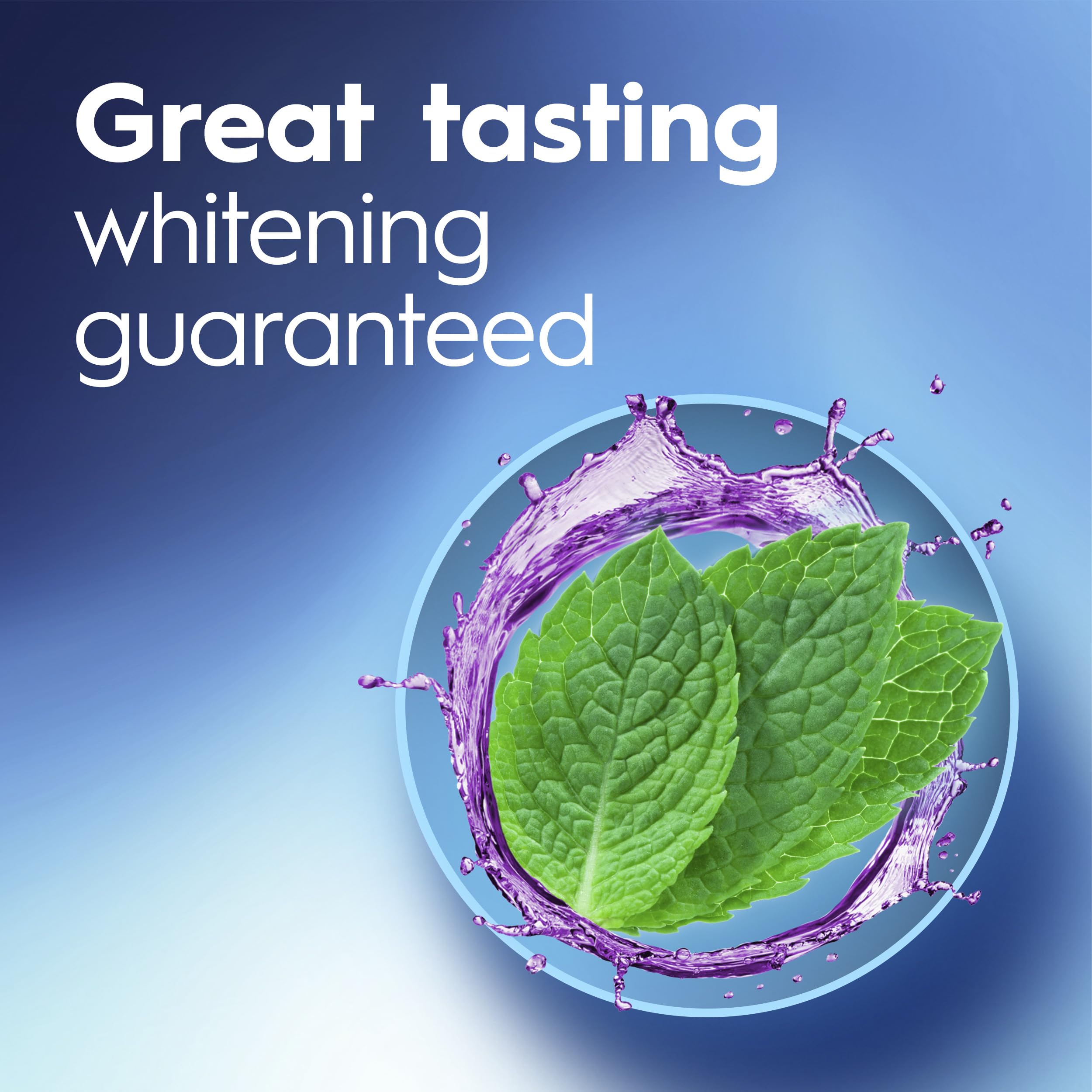 Crest Mouthwash/Mouth Rinse, 3D White Brilliance Whitening, Alcohol Free, Clean Mint, 2x1L (33.8 fl oz)