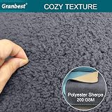 Granbest Super Soft Thick Sofa Seat Cushion Cover Non-Slip Grey 3 Seater view 3