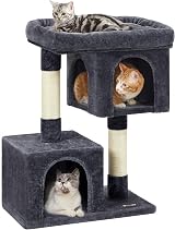 Feandrea Cat Tree Tower 84 cm Large Perch 56 x 40 cm for Large Cats