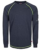 BOCOMAL FR Shirts Heather Series 6oz Flame