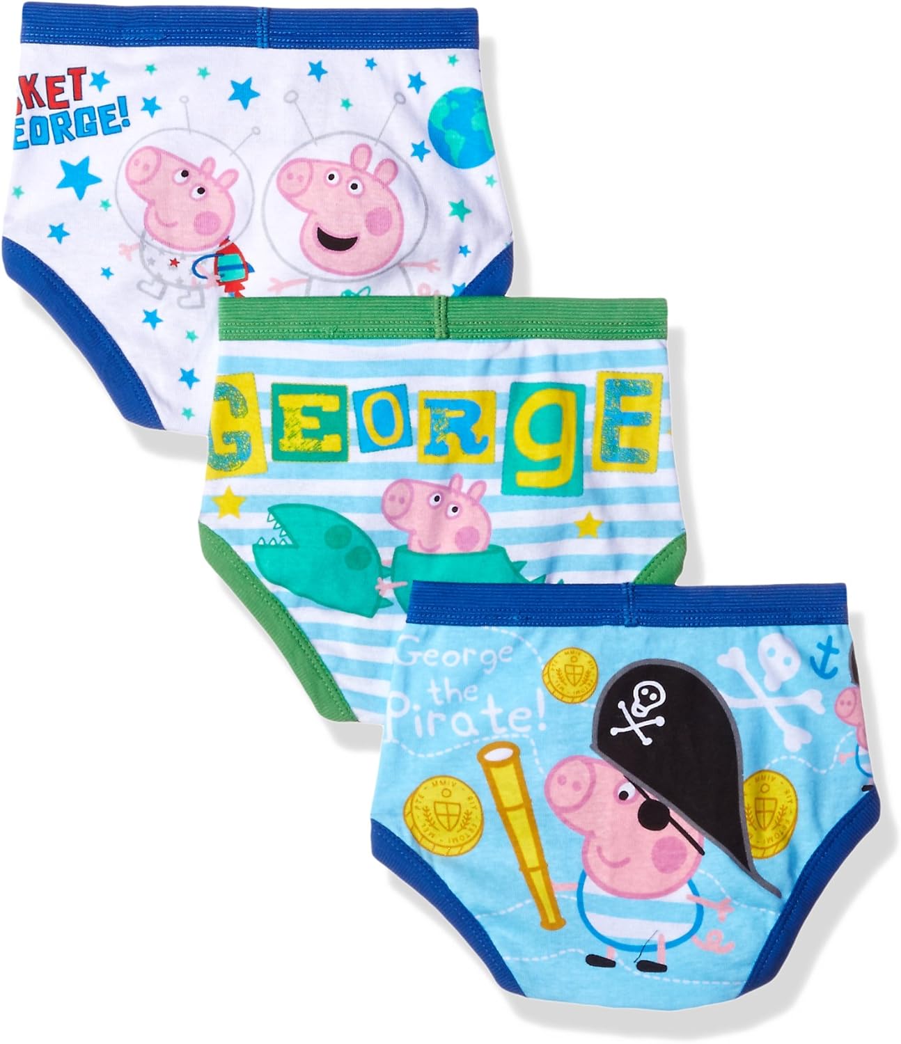 Peppa Pig 7-Pack Peppa Toddler Boy Brief: Clothing