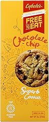 FREE TO EAT CYBELES COOKIE CHOC CHIP, (108504000400), Chocolate Chip, 6 Oz