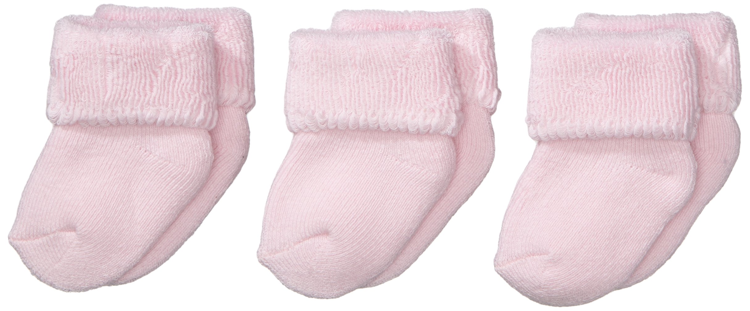 Sterntaler Unisex Baby Newborn Socks, Pink (702), One Size