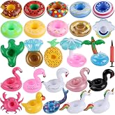 Kleeblatt Pool Drink Floaties, Inflatable Drink Holders Floating Cup Holders Drink Floats for Pool Party