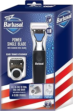 Barbasol rechargeable wet and dry foil shaver Clearance