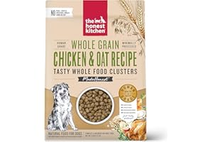 The Honest Kitchen Whole Food Clusters Whole Grain Chicken & Oat Dry Dog Food, 5 lb Bag