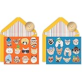 Papyrus 20-Count Blank Cards (Dogs & Cats)