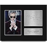 HWC Trading Peter Capaldi Dr Who Gifts USL Printed Signed Autograph Picture for TV Show Fans - US Letter Size