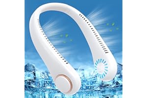 Portable Neck Fan Quiet Personal Fans around Neck 3 Speeds USB Rechargeable Fan JAYFAN Wearable Hanging BladelessNeck mini Fa