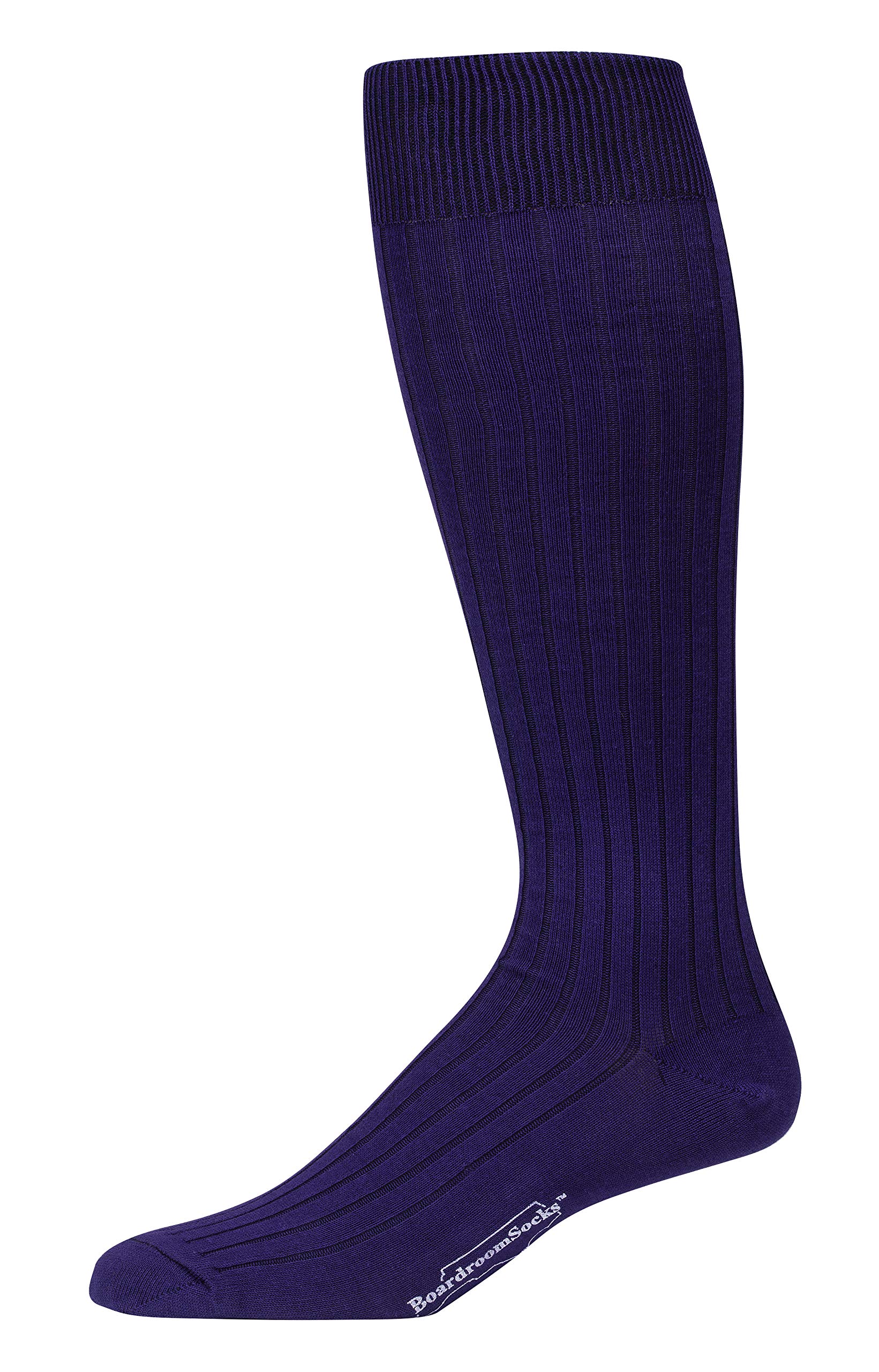 Boardroom Socks Men's Over the Calf Pima Cotton Dress Socks