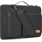 CIVOTEN Laptop Bag Case 16 Inch Shoulder Sleeve for 16" MacBook Pro M3 M1 M2 Max/16 Dell Pro 16 Plus/14 Dell Latitude 5550/15" Yoga Slim 7i/15.3ʺ ThinkPad X9 15/IdeaPad Slim 3i Gen 8,Black