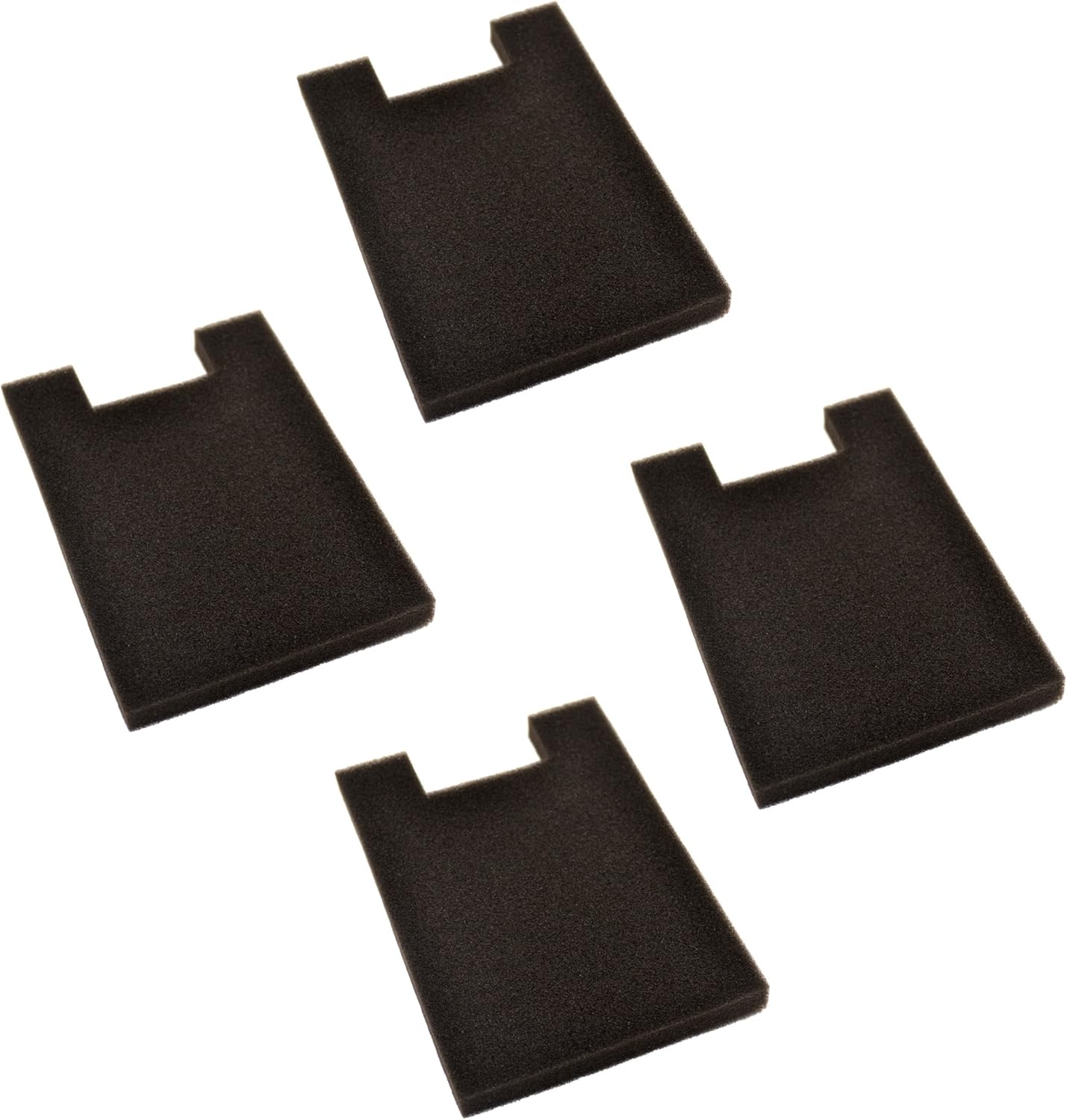 HQRP 4-Pack Foam Filter for Eureka 2950/2960 / 2990 Series Bagless Upright Vacuums Coaster